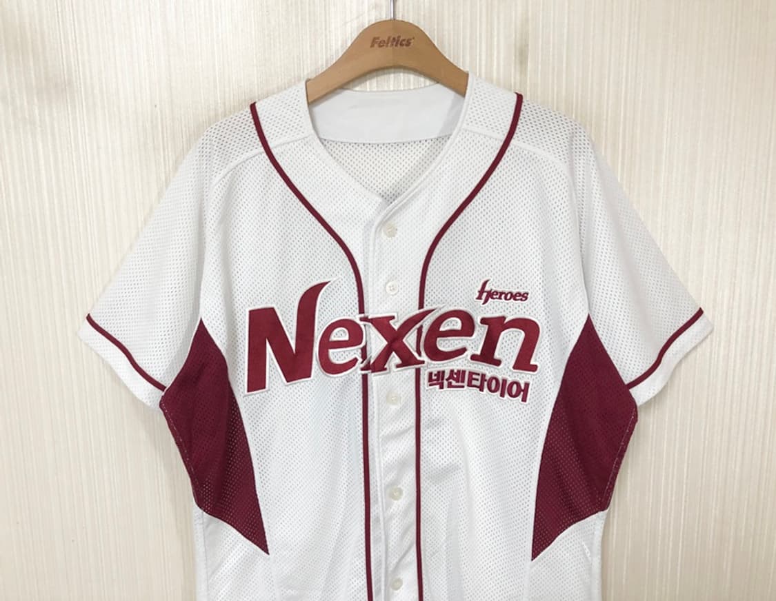 KBO 위팬 넥센(키움)히어로즈 홈유니폼/져지 110 #16 강정호 상품이미지3