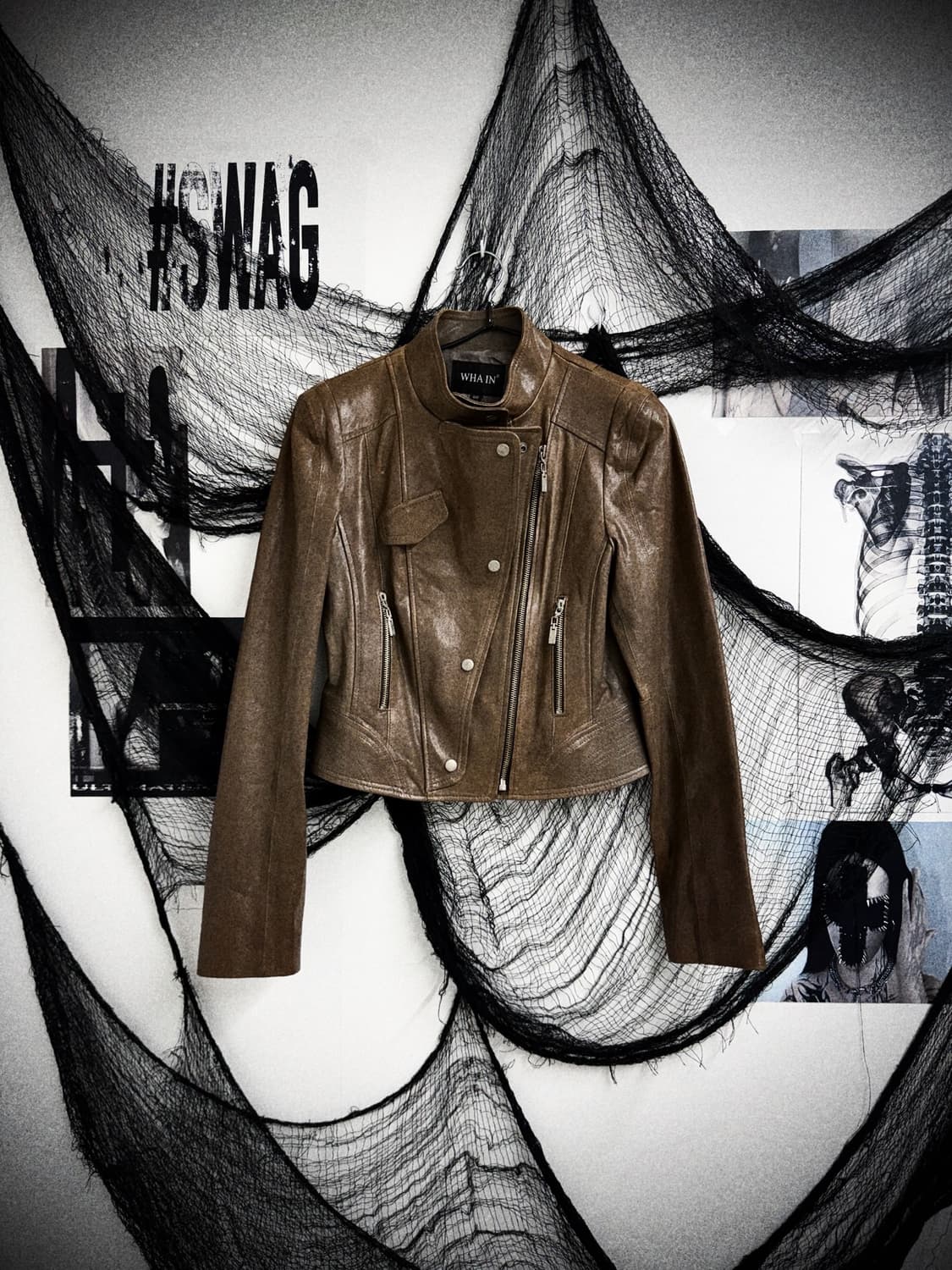 Real leather jacket 상품이미지1