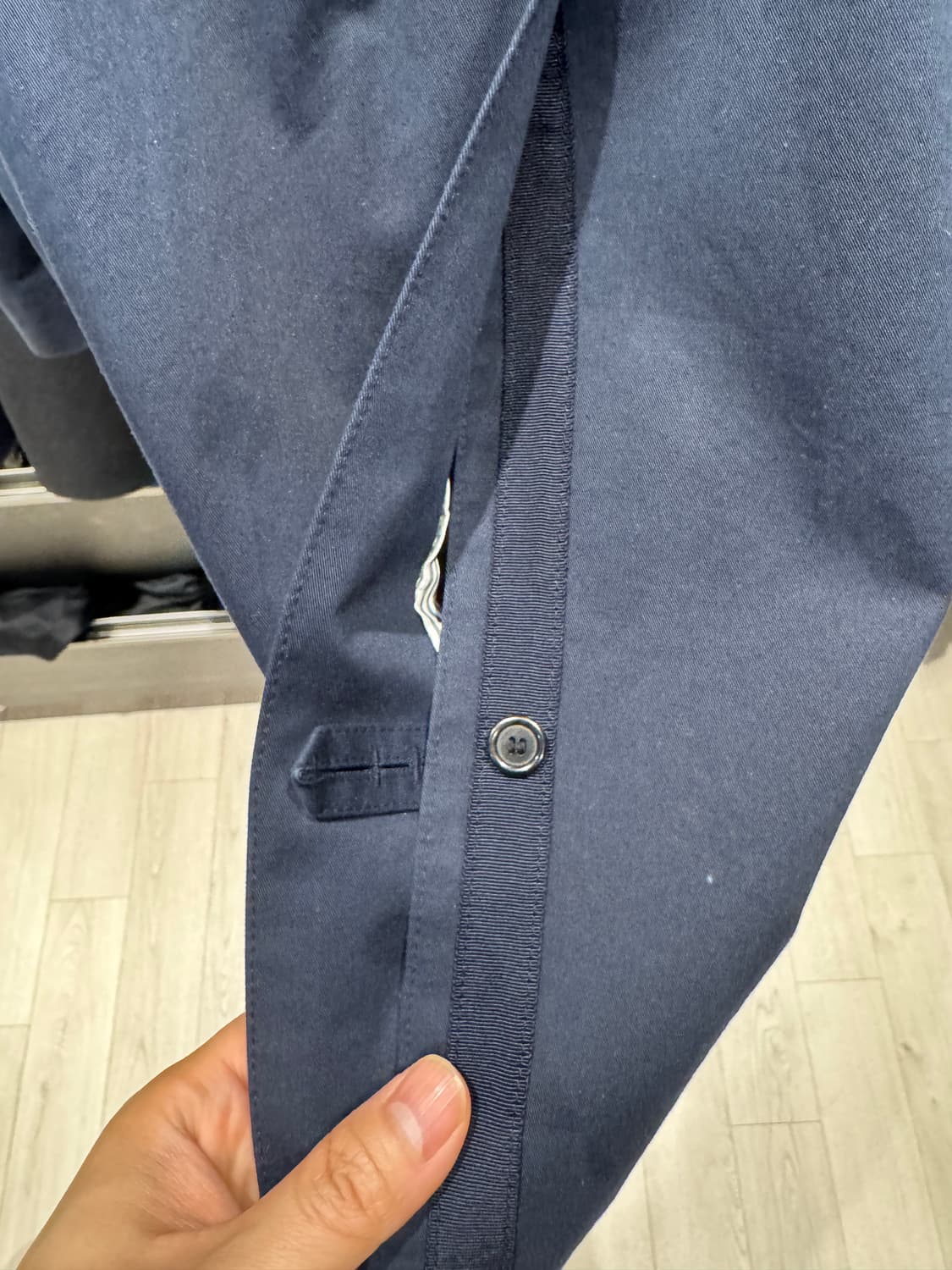 클럽모나코 네이비 트렌치코트 xl 상품이미지5