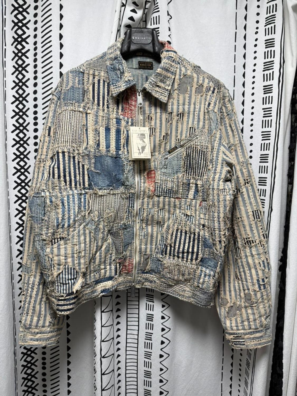 캐피탈 리버티 보로 집업 블라우스 히코리 3사이즈 상품이미지1