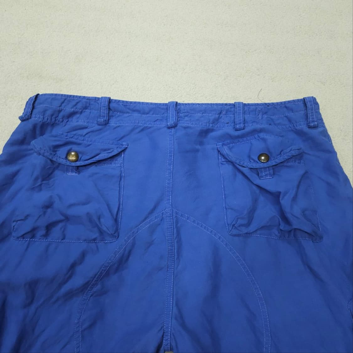 폴로 랄프 로렌 실크 린넨 블렌드 카고 반바지 38 상품이미지5