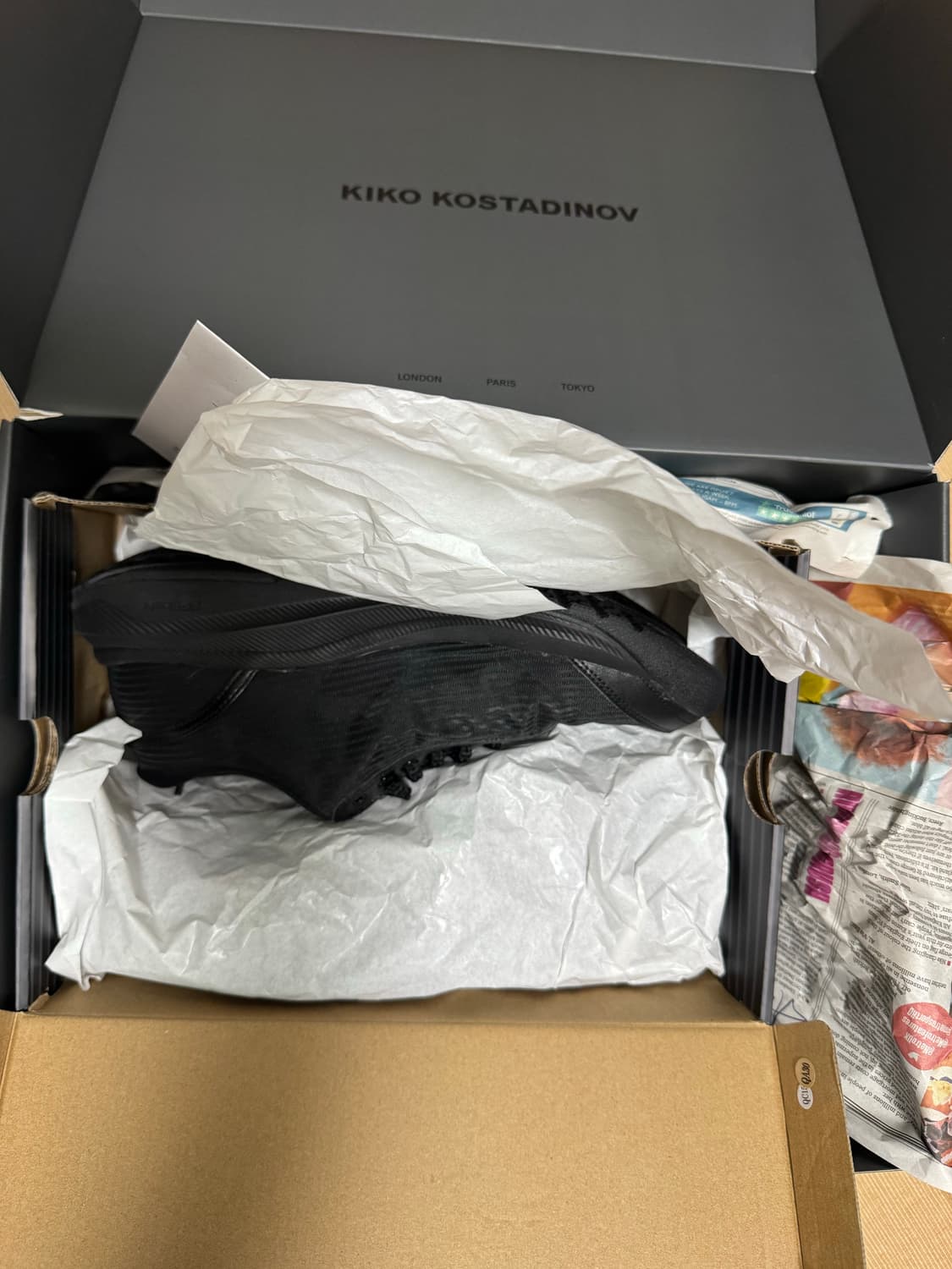 282.5]키코 아식스 ILARGI FF TABI 블랙 상품이미지5