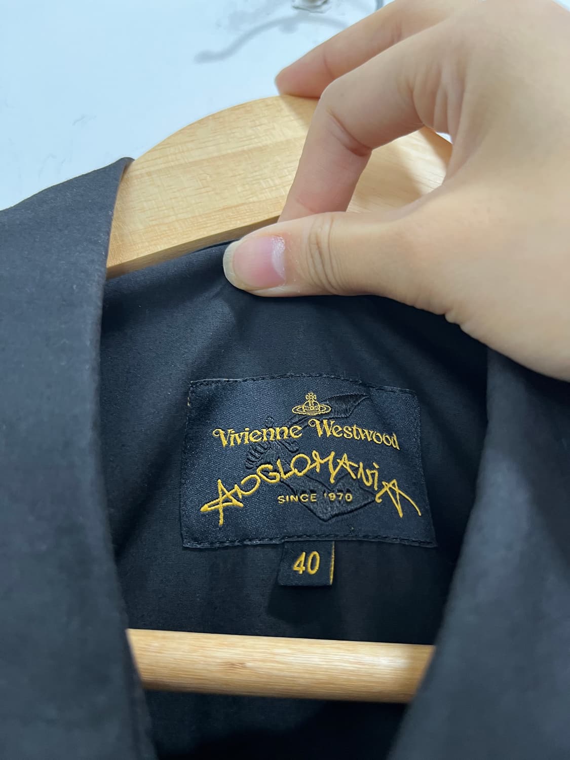 Vivienne Westwood ANGLOMANIA 코튼 롱 셔츠 원피스 상품이미지7