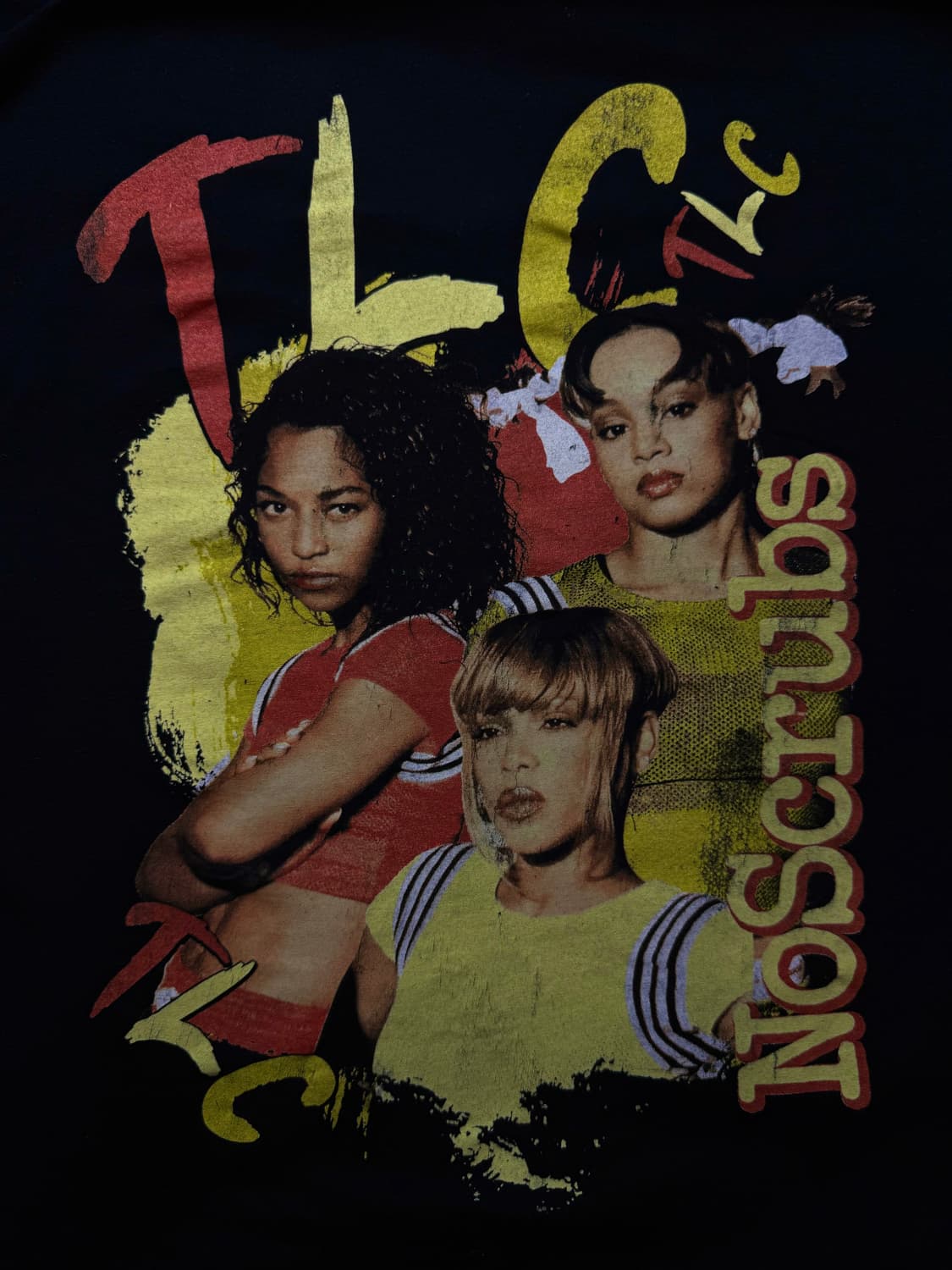 USA 빈티지 TLC 노 스크럽스 힙합 반팔 티셔츠 544 상품이미지3