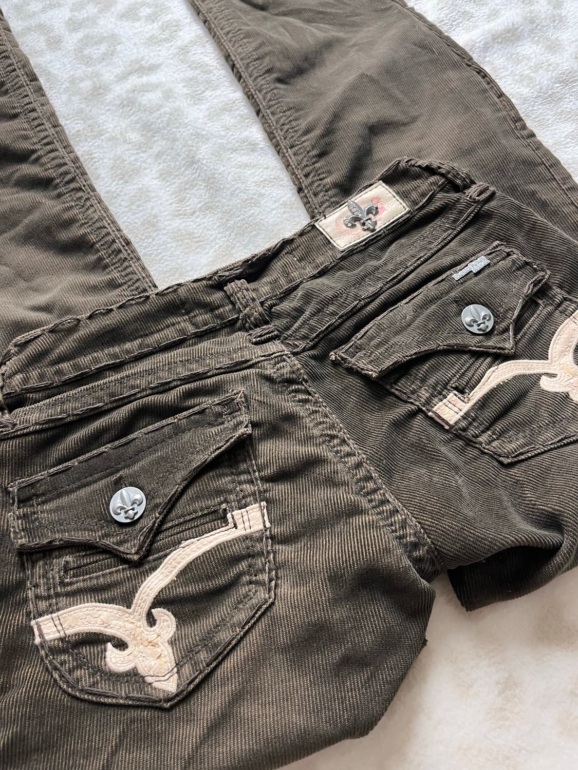 Laguna Beach Jean Deadstock Brown Co 상품이미지3