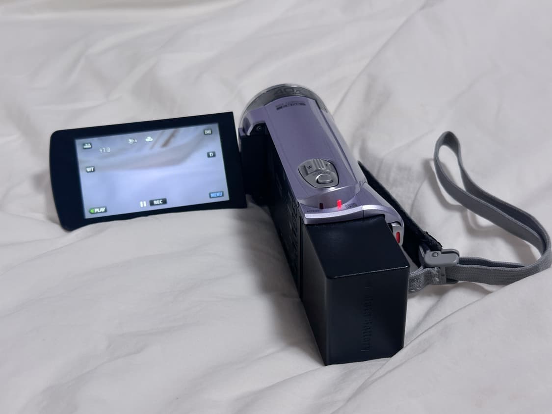 jvc E225 연보라 캠코더 팝니다! 상품이미지3