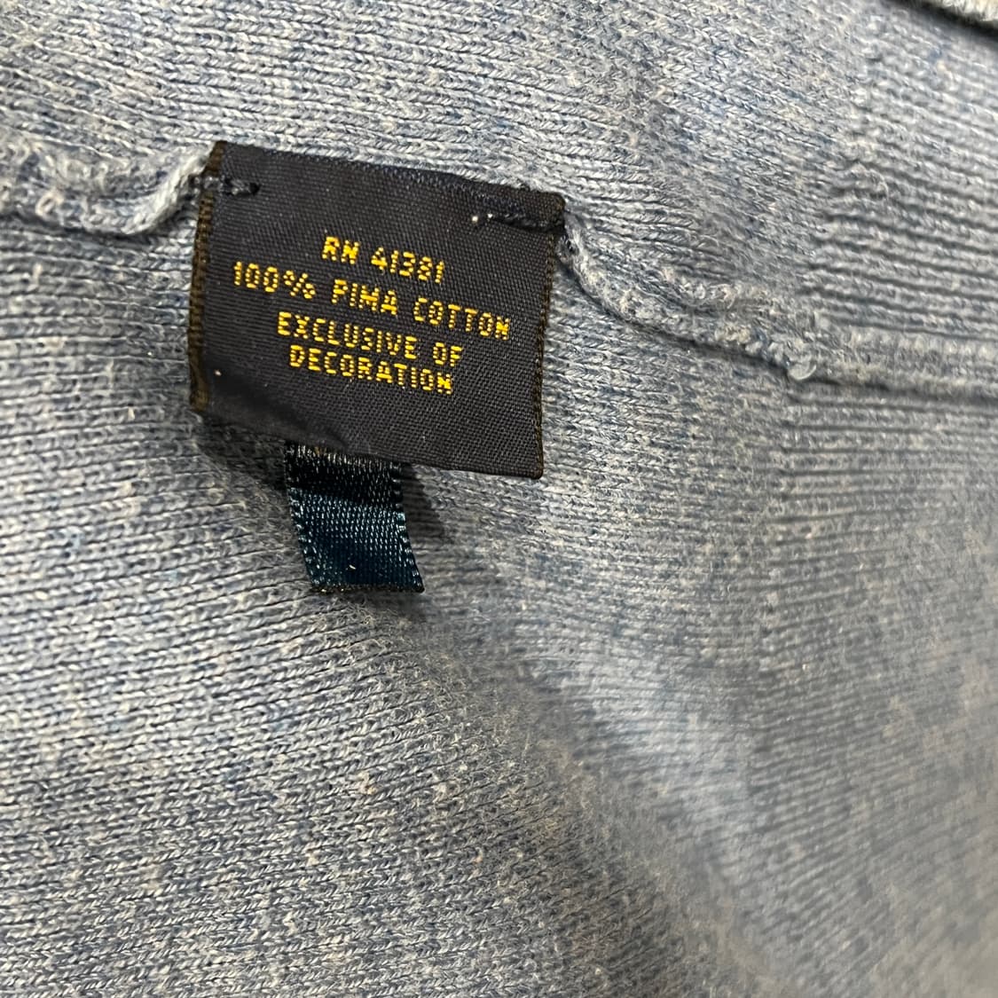 폴로랄프로렌 피마코튼 100% 브이넥 니트 XL 소라 상품이미지5