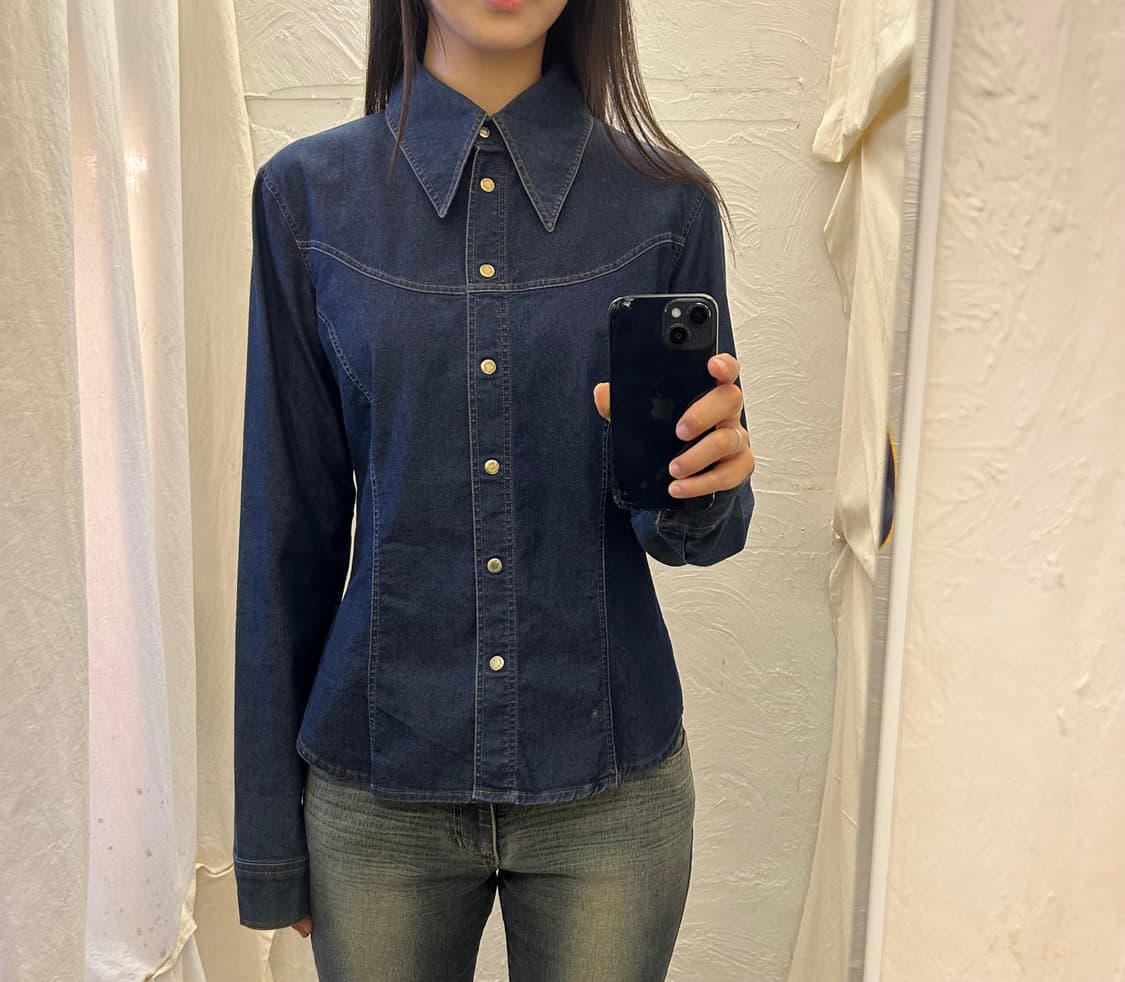 D&G 데님 셔츠 상품이미지1