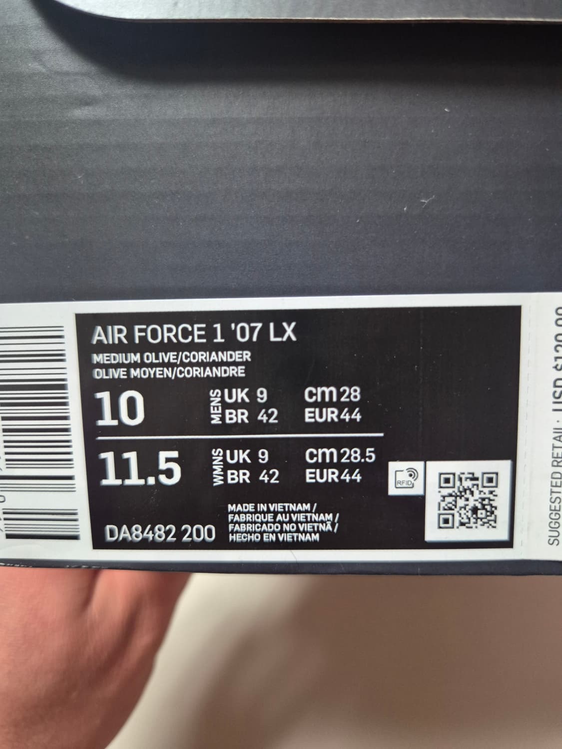 [새상품] 나이키 에어포스1 거북이 280 상품이미지8