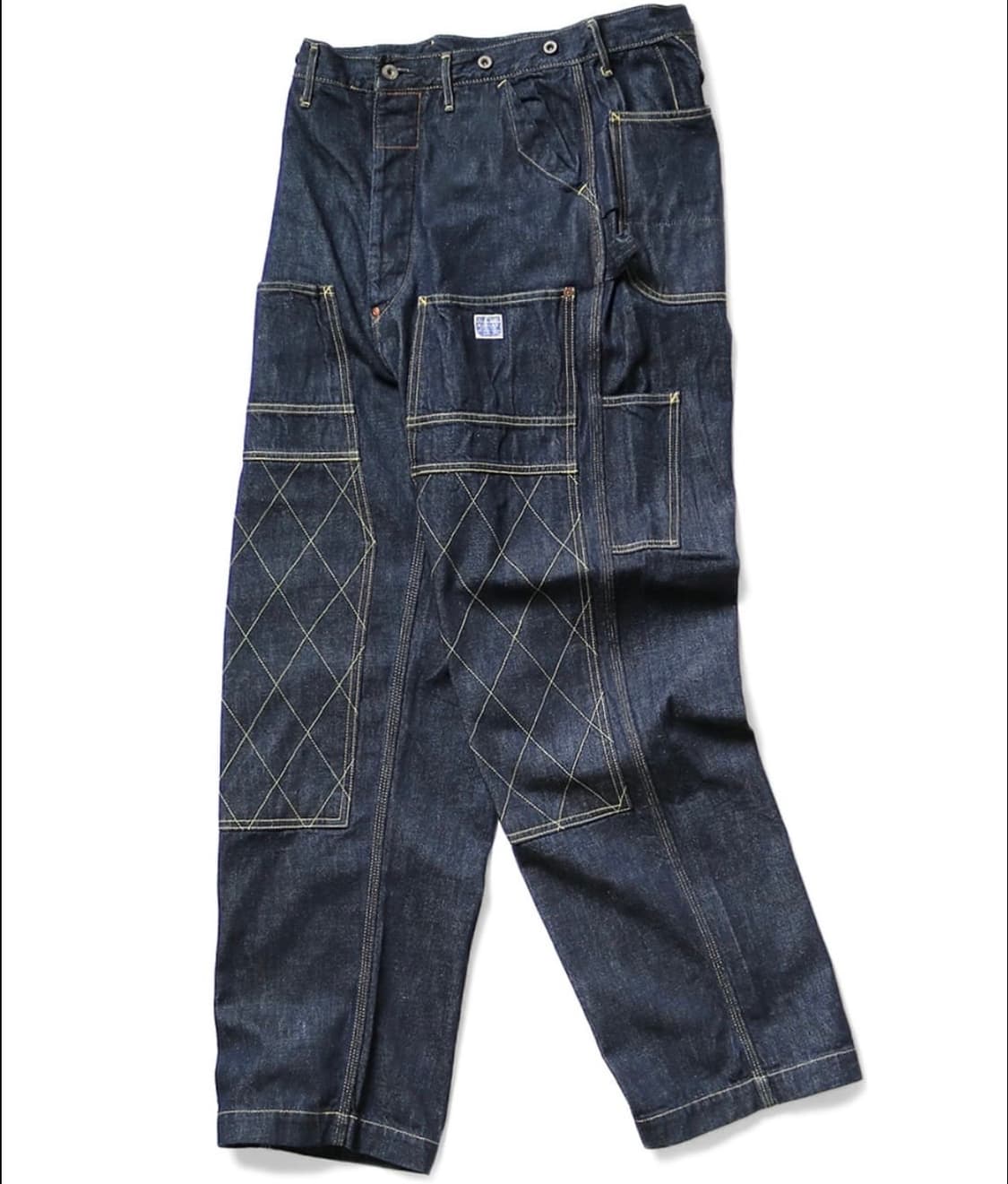 [국내배송/미개봉새상품] 캐피탈 11.5OZ 럼버 팬츠 인디고 상품이미지2