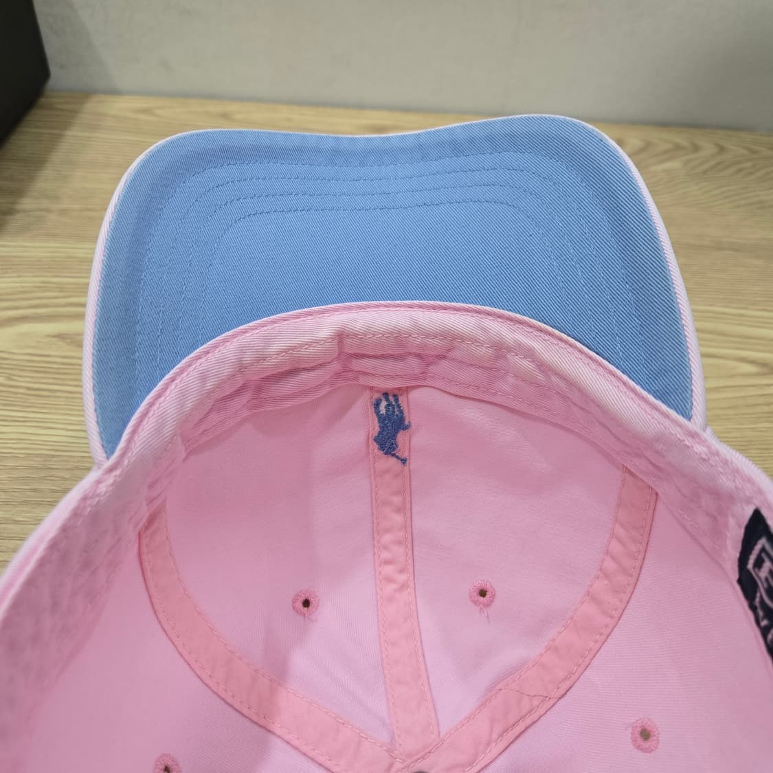 OS 폴로랄프로렌 구형 가죽끈 볼캡 핑크 타이완산 상품이미지8