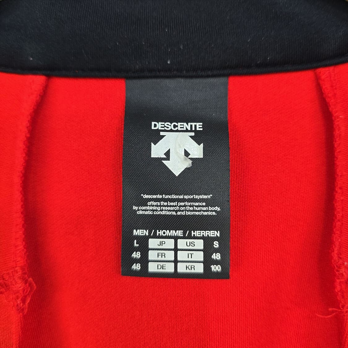 데상트(Descente) 소프트쉘 기능성 자켓 100 상품이미지7