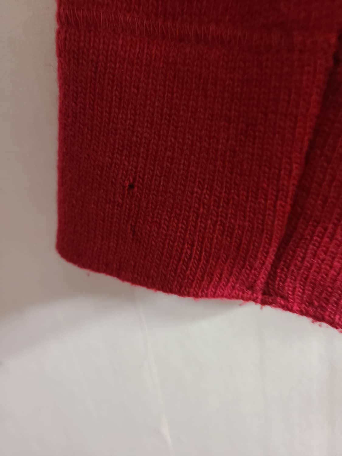 (수#)CP컴퍼니 고글 레드 니트 후드집업 상품이미지7