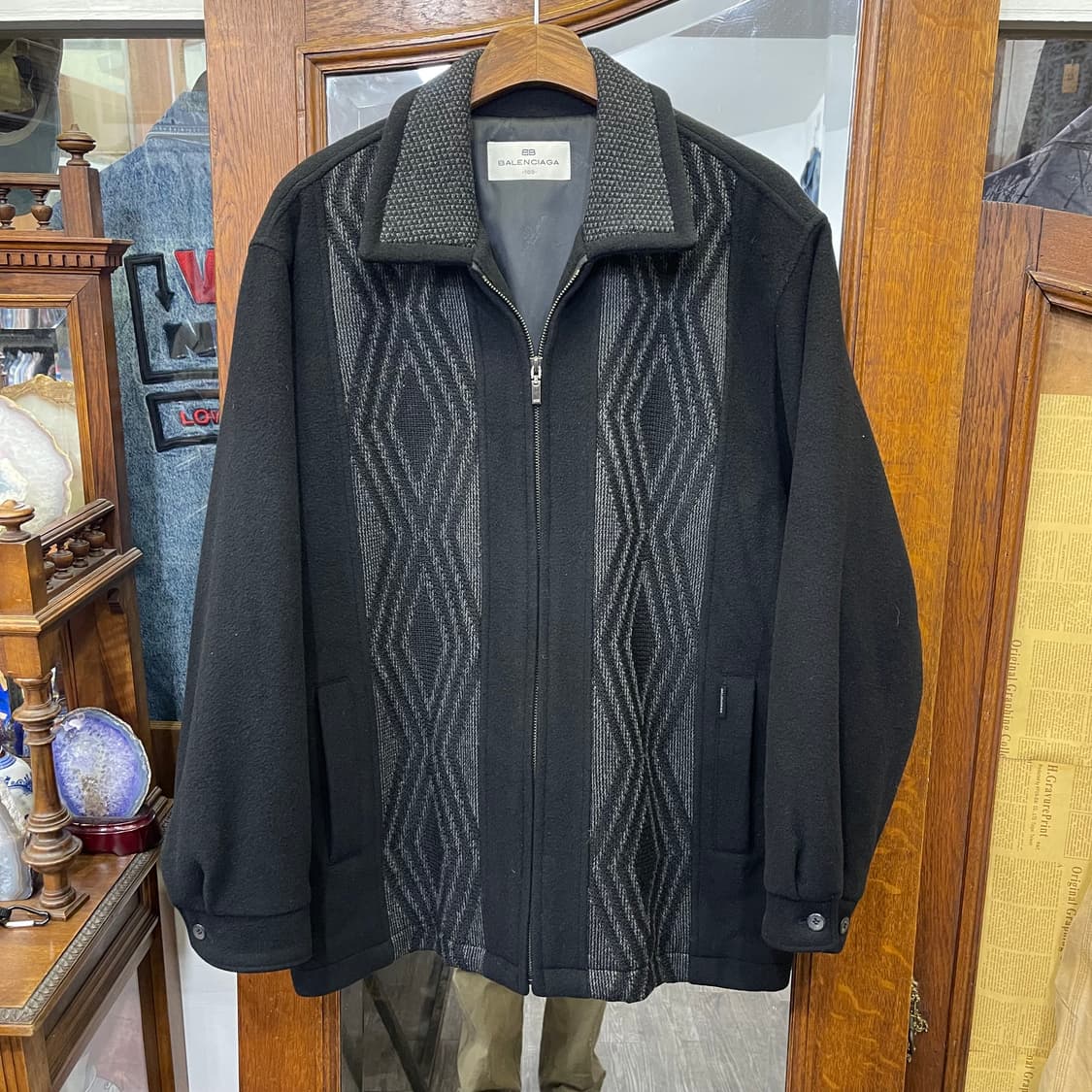 90's BALENCIAGA wool jacket 상품이미지1