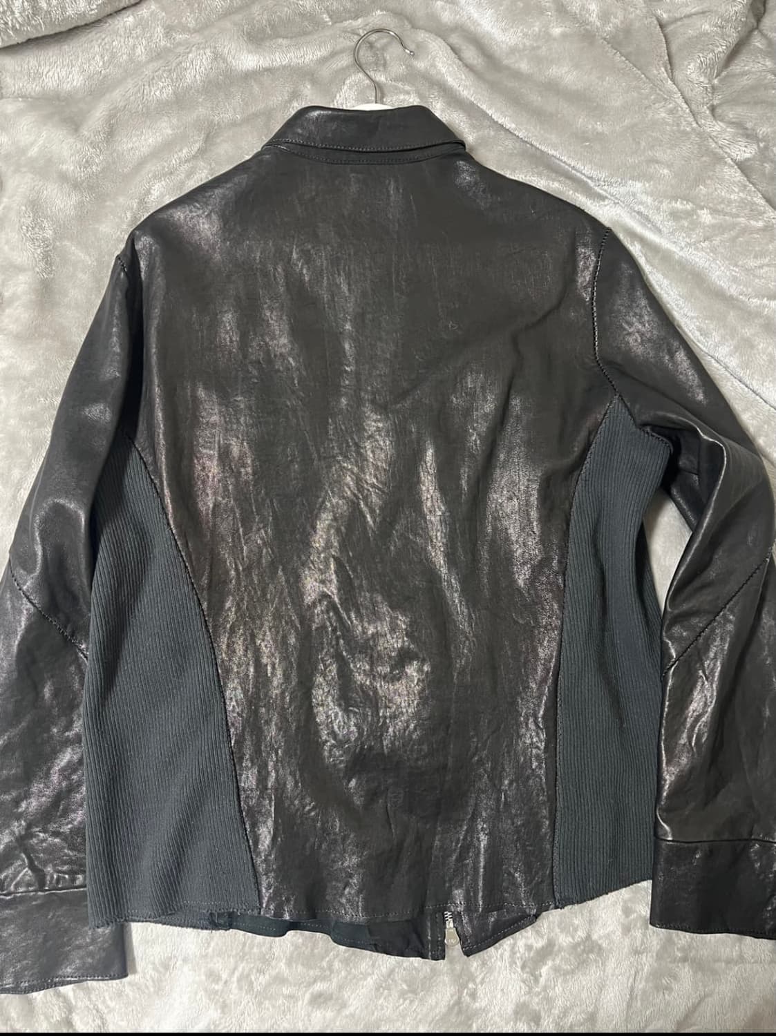 산263-1 싱글레더자켓 L 상품이미지4