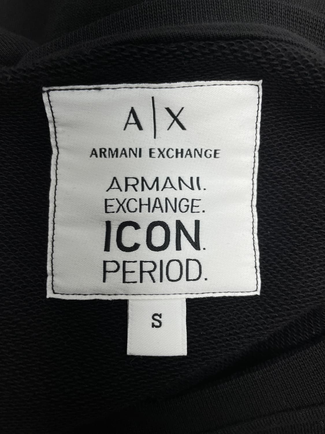 아르마니 익스체인지(A|X) 아이콘 스터드 로고 맨투맨 상품이미지6