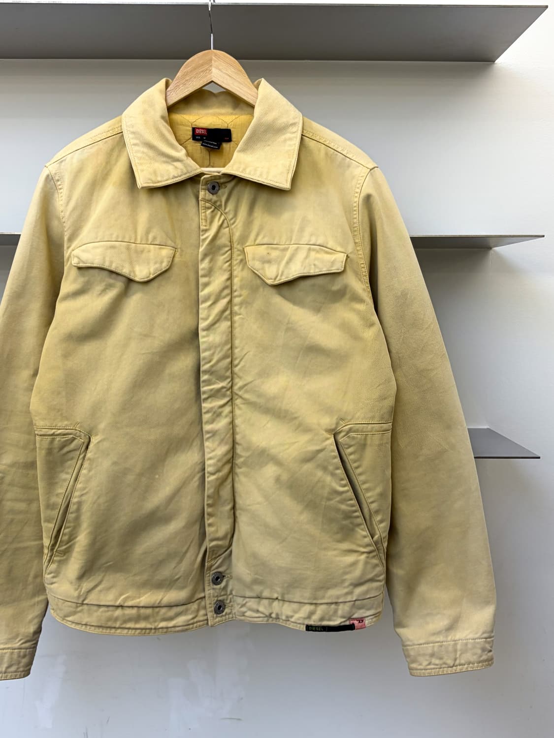 디젤 퀼티드 라인 워크 자켓 상품이미지2