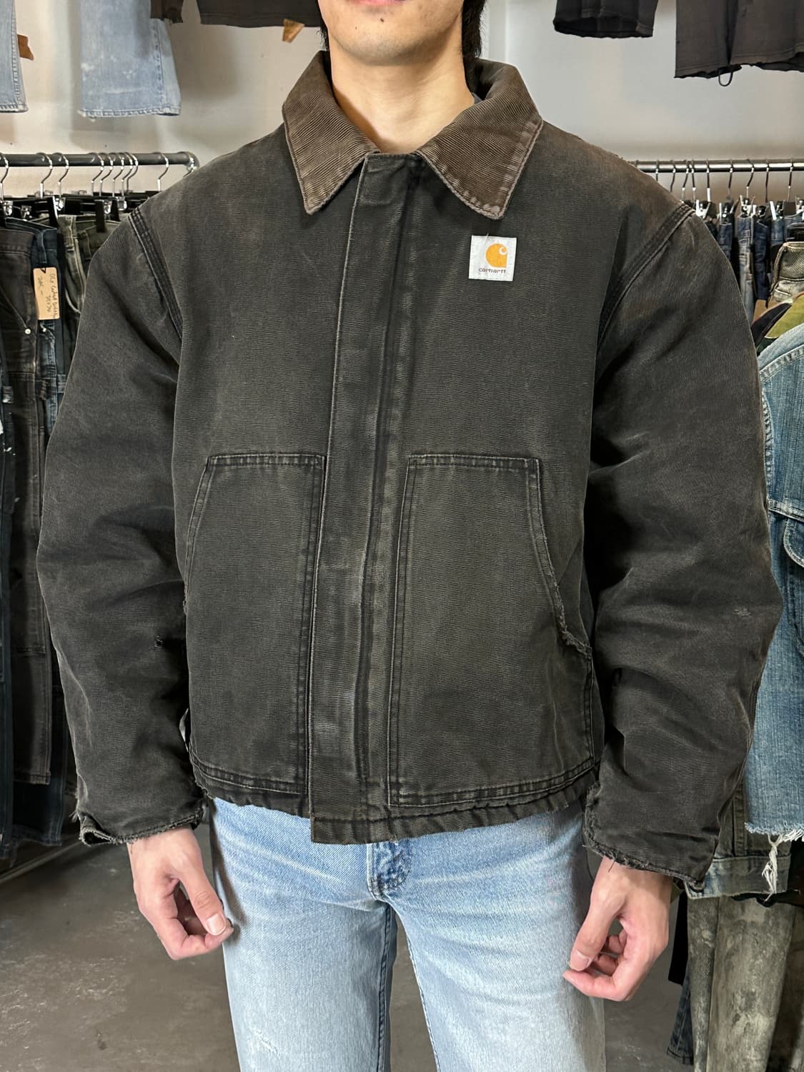 90's USA Made 칼하트 J02 아크틱 자켓 칼하트 디트로이트 상품이미지10