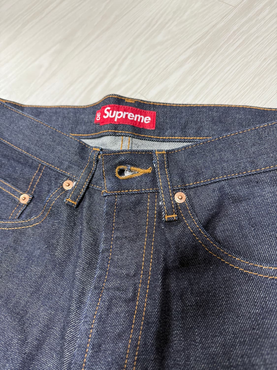 슈프림 배기 쇼츠 셀비지 30 25ss 상품이미지4