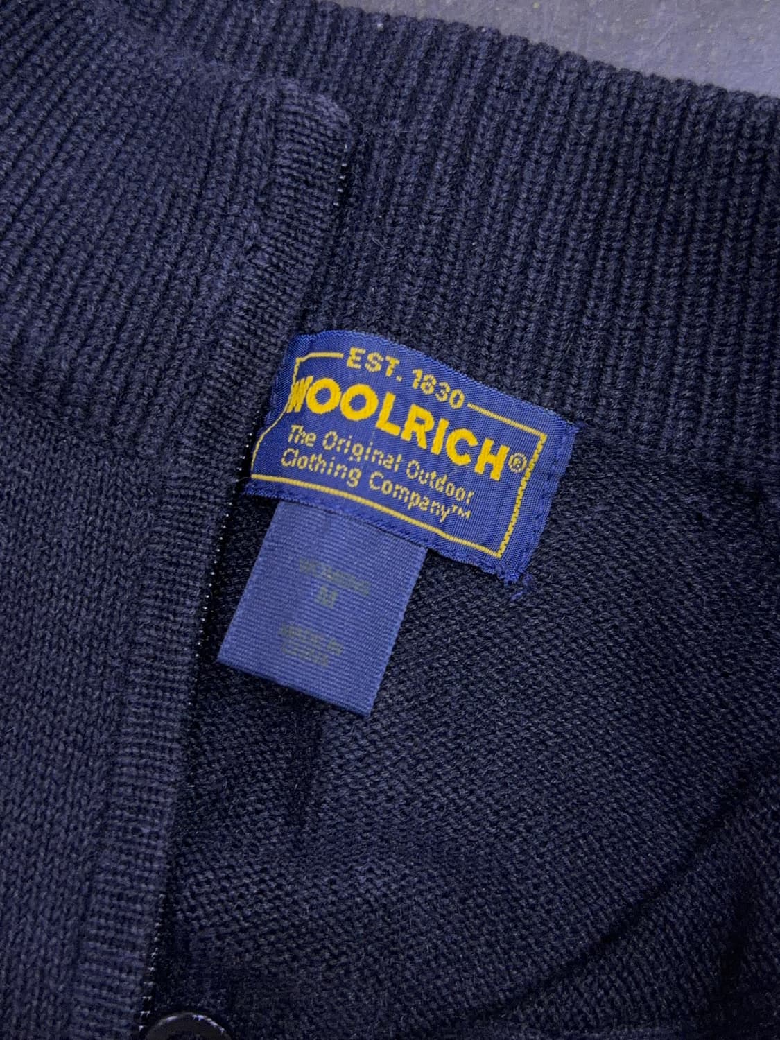 울리치 라미 블렌디드 집업 풀오버 니트 우먼스 블랙 M 상품이미지6