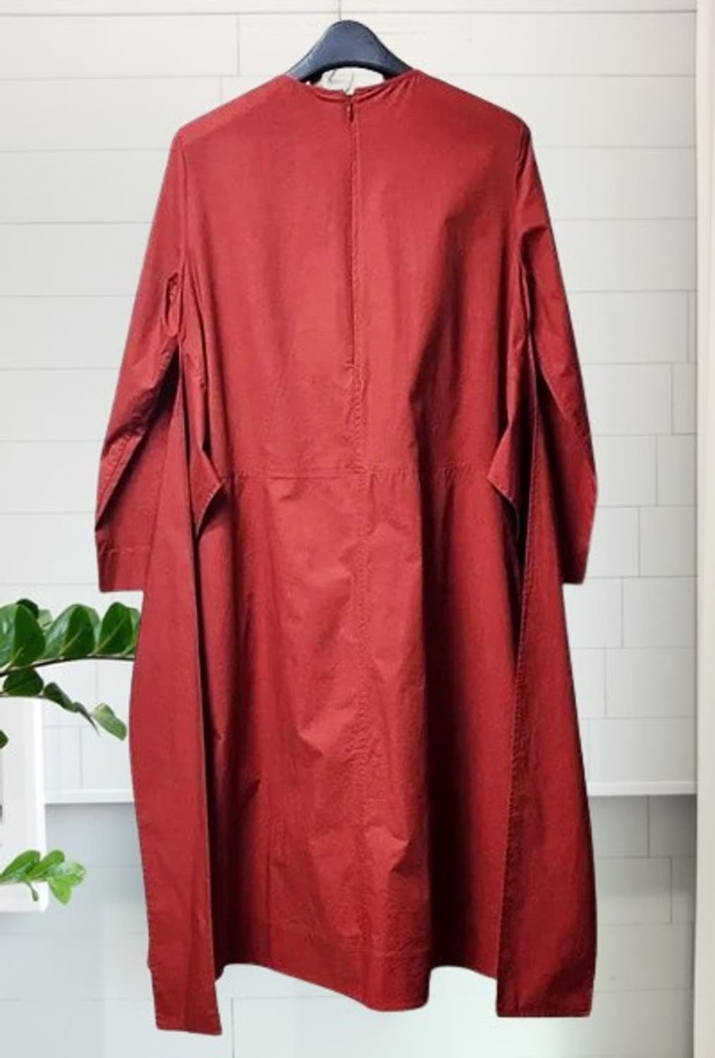 코스 버건디 원피스 상품이미지5