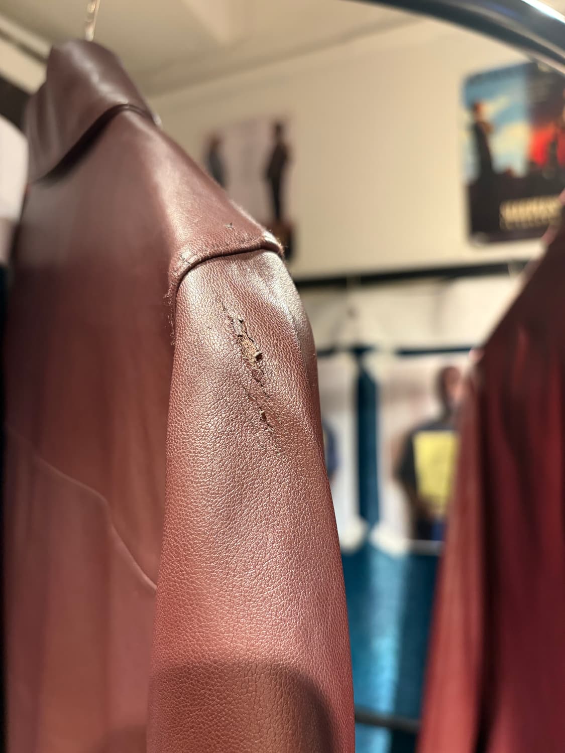 라삐아프 레더 셔츠자켓 상품이미지8