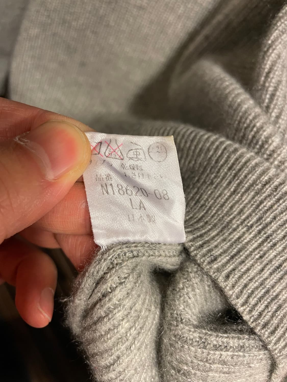 꾸레쥬 캐시미어 니트 상품이미지5