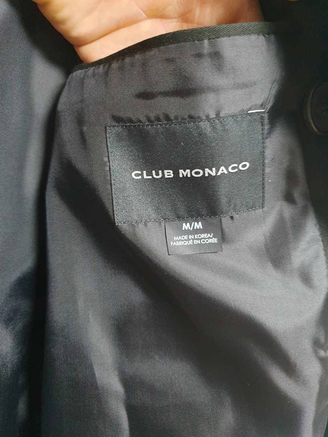 착샷* CLUB MONACO 클럽모나코 트렌치 코트)100 상품이미지7