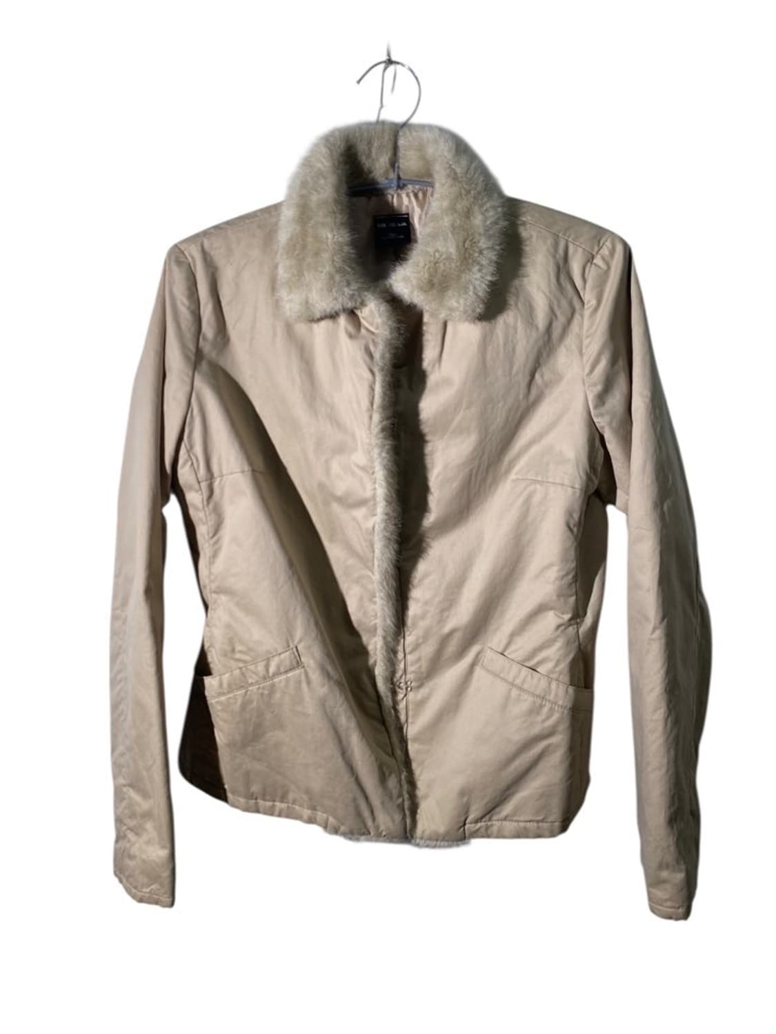 la so la 퍼 카라 자켓 상품이미지1