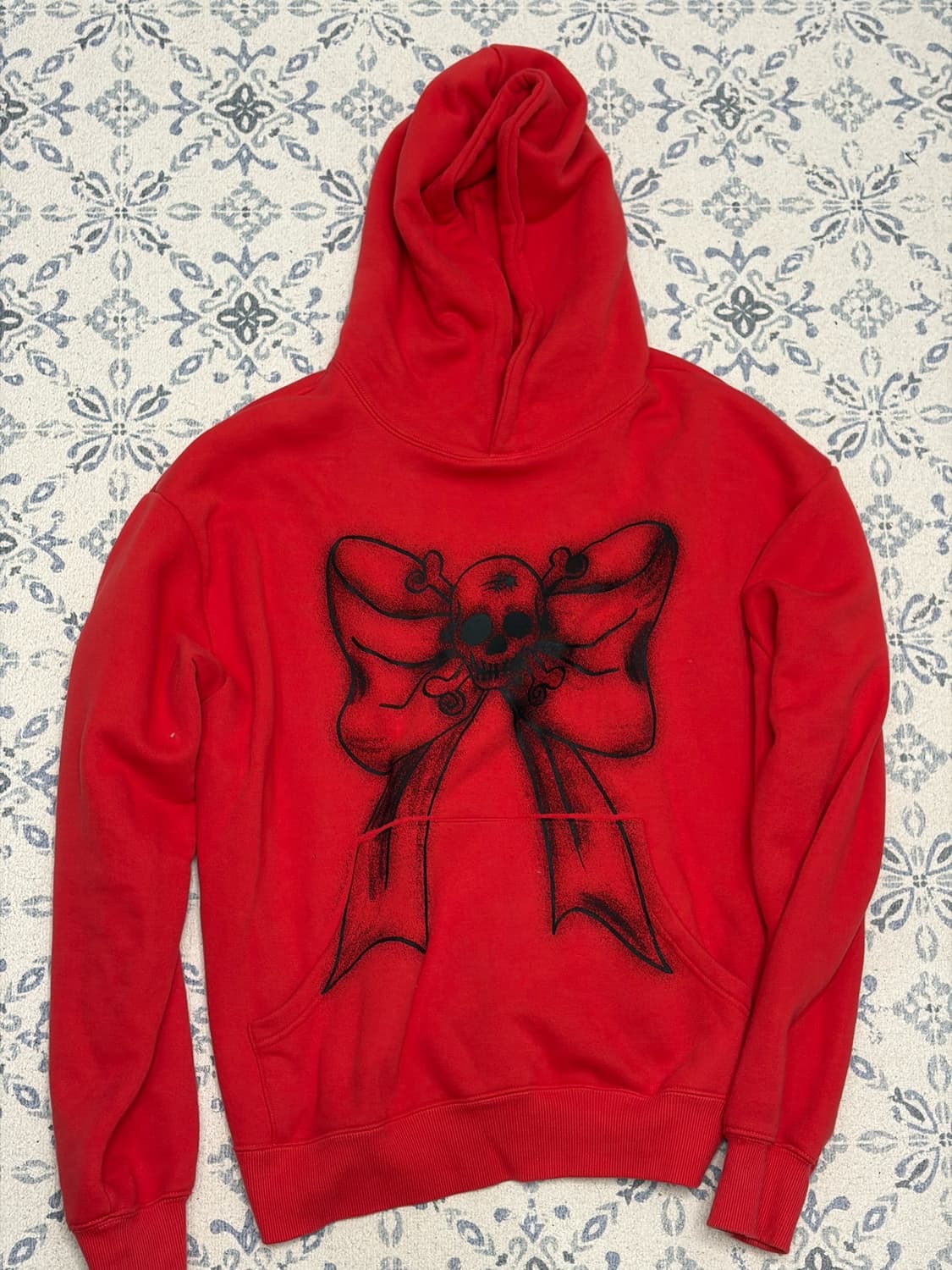 나이스고스트클럽 레드 후드 상품이미지1