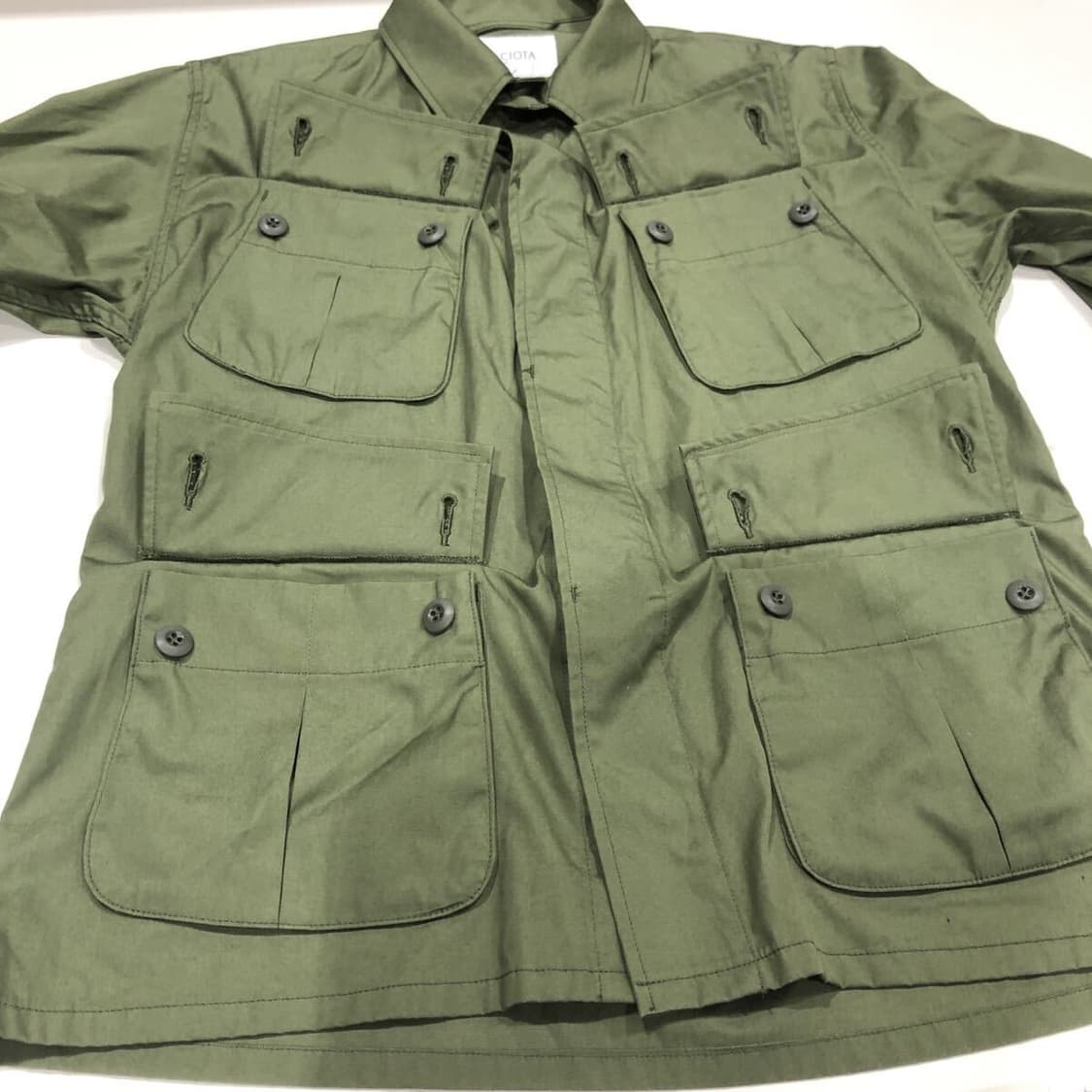 시오타 수빈코튼 퍼티그 밀리터리 자켓 상품이미지2