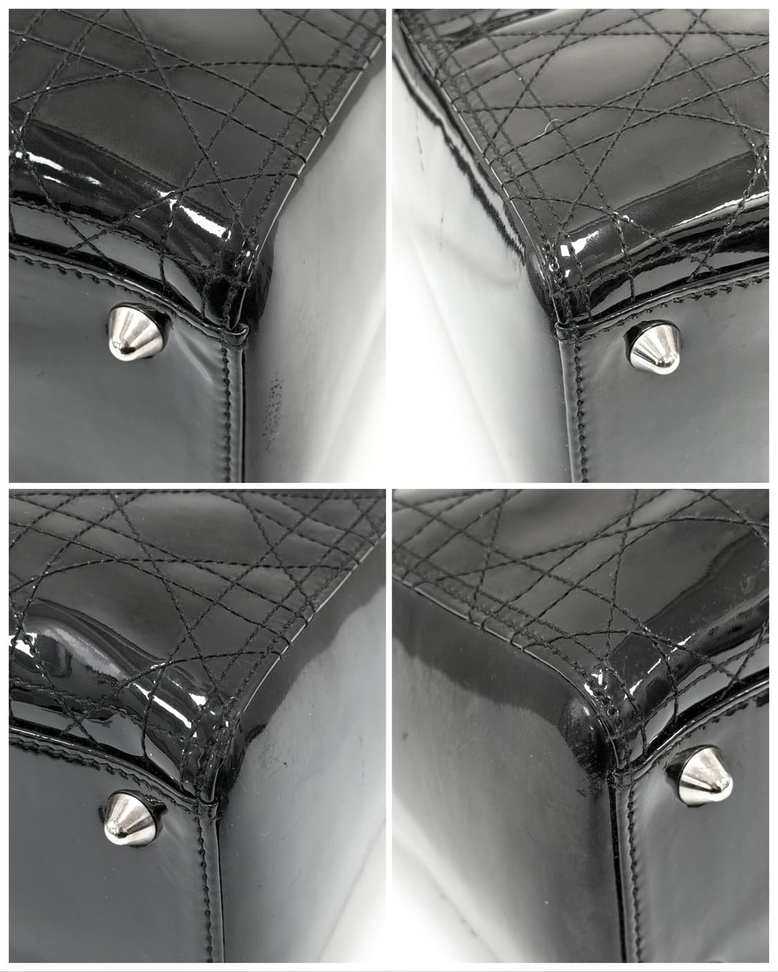 디올 레이디 라지 페이턴트 2WAY백 상품이미지9