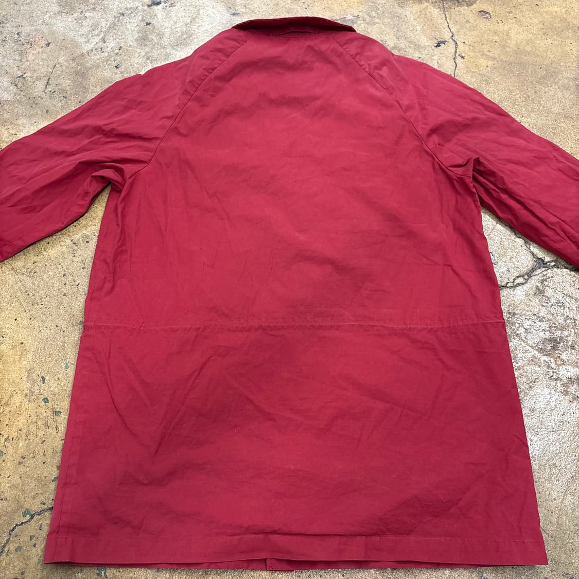 [정품] 버버리 빈티지 레드 트렌치코트 b15 상품이미지4