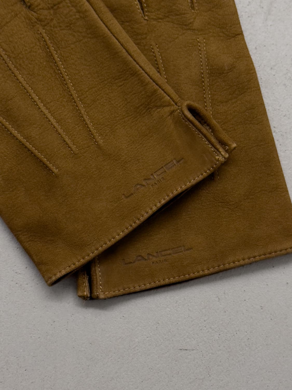 란셀 누벅 가죽 장갑 상품이미지4