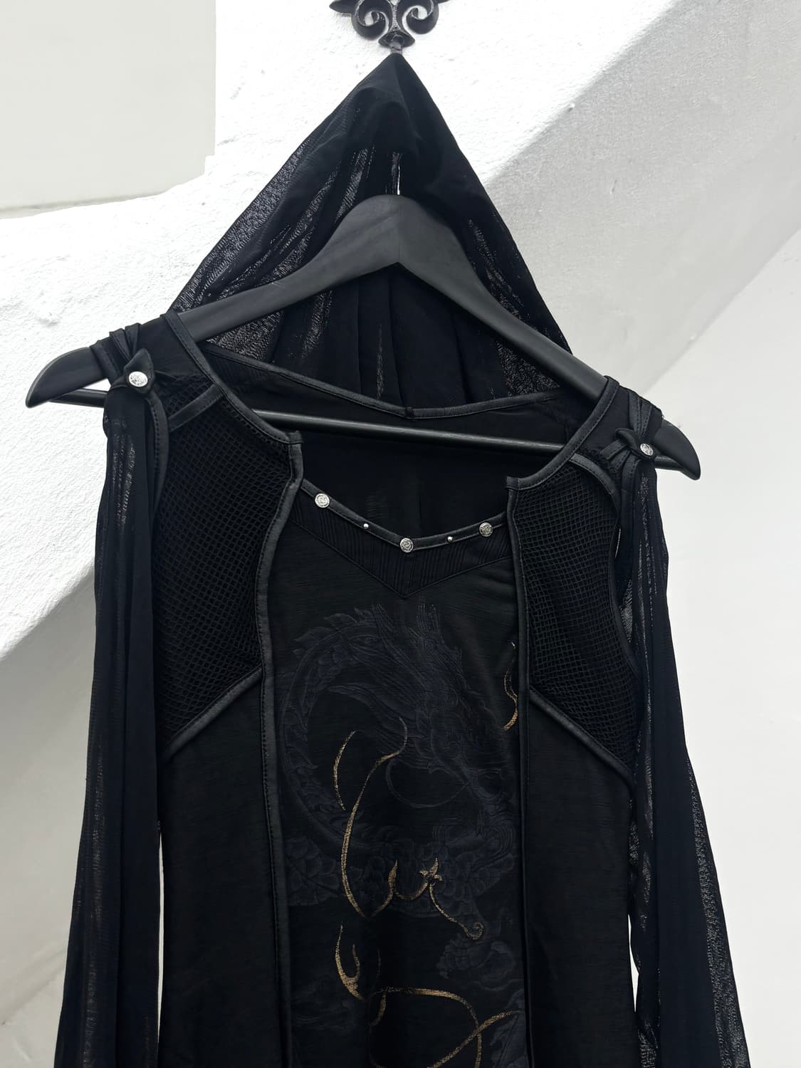 Ozz Croce  gothic oriental detail top 상품이미지5