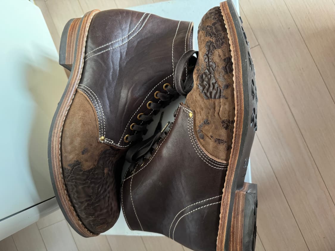 [M11] 비즈빔 22aw 브리가디어 다크브라운 상품이미지3