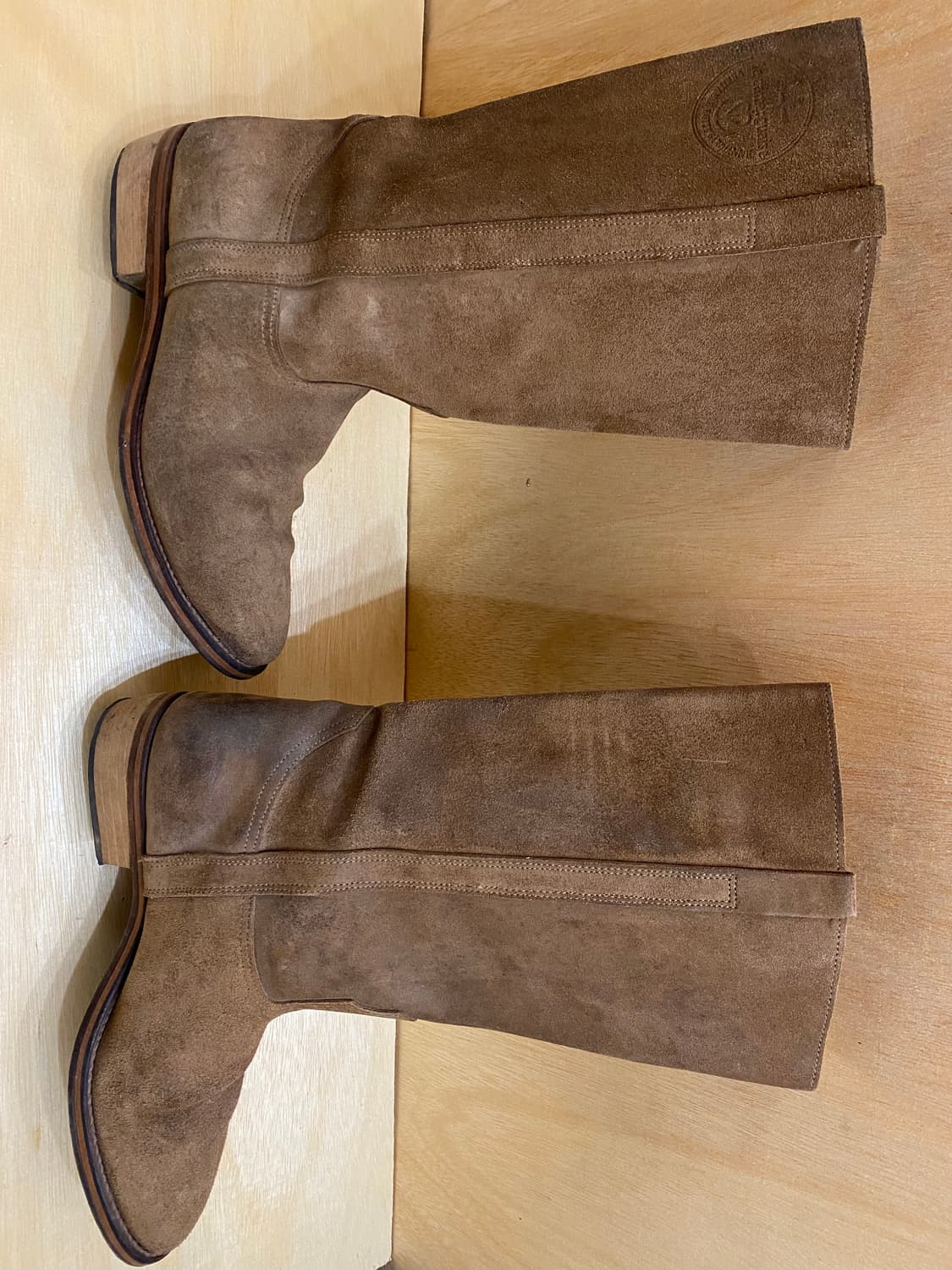 VTG suede boots 미국 빈티지 스웨이드 부츠 상품이미지4