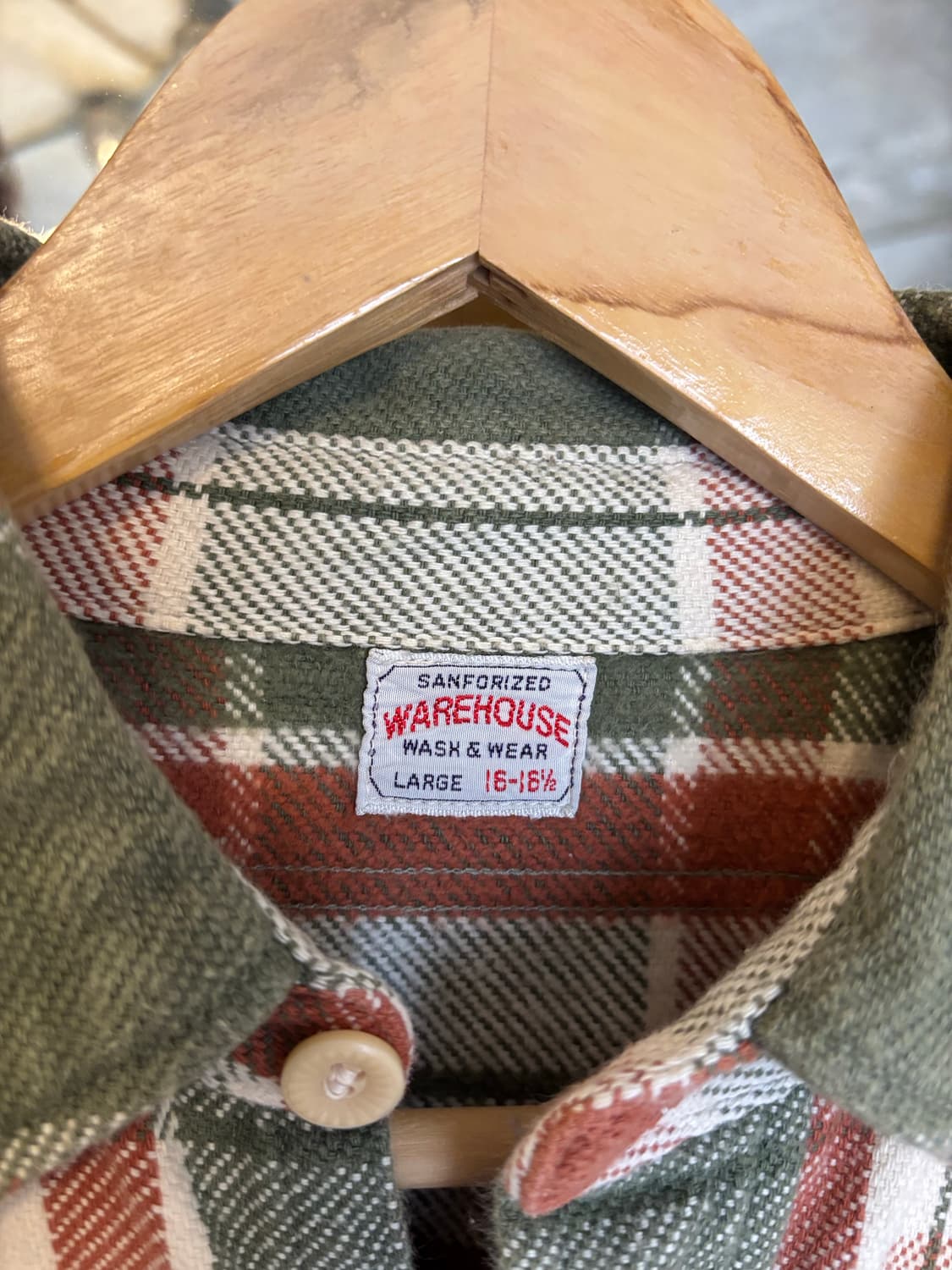 WAREHOUSE 웨어하우스 체크 플란넬셔츠 상품이미지3