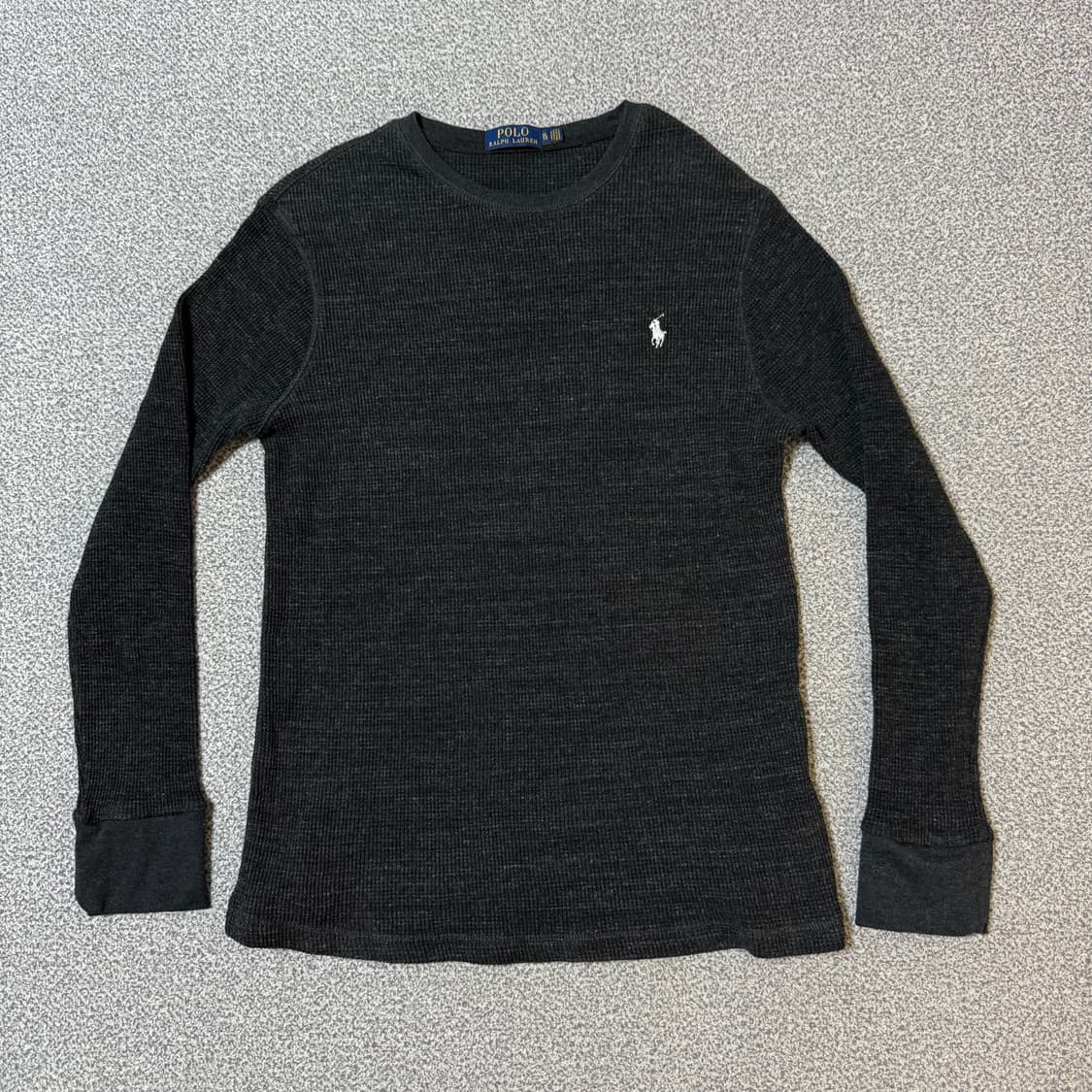 폴로 랄프로렌 와플 긴팔티 여성용 상품이미지1