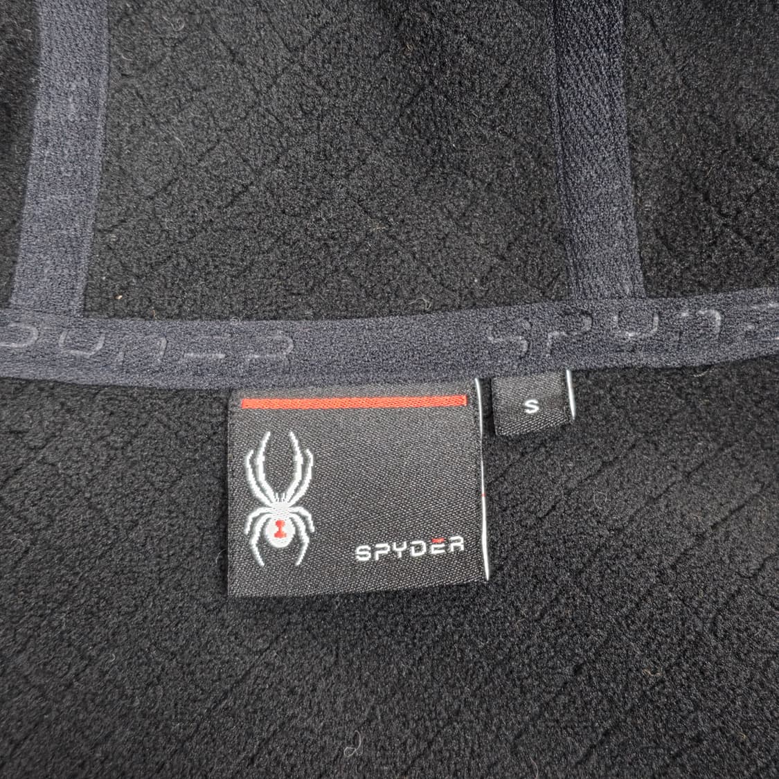 SPYDER 스파이더 롱헤어 후리스 자켓 블랙 S 상품이미지5