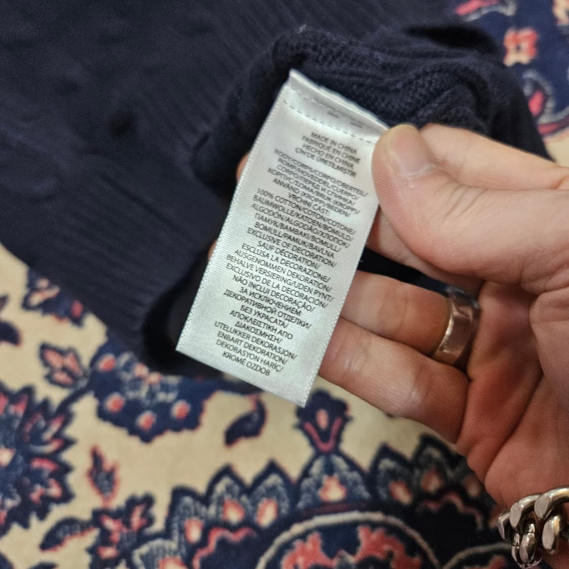 폴로랄프로렌 꽈베기 브이넥 베스트 44-55size 상품이미지4