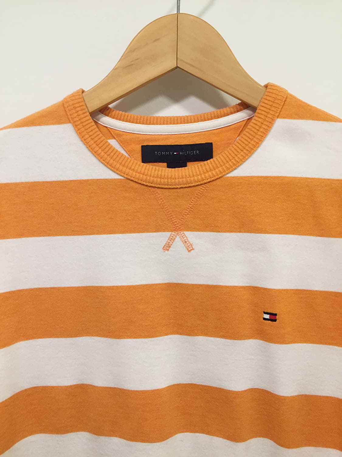 여성 타미 스트라이프 긴팔티 100 상품이미지3