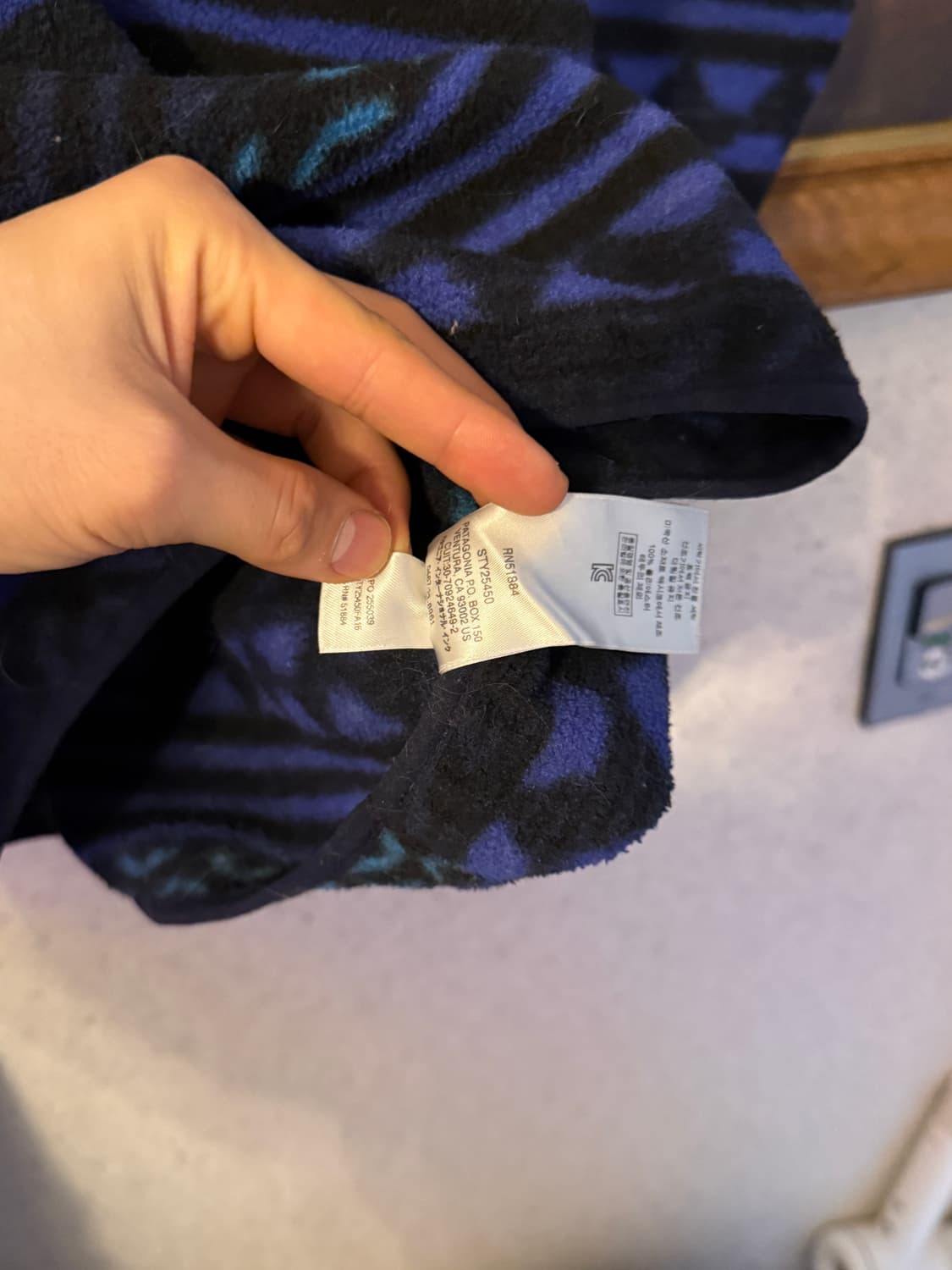 파타고니아 신칠라 블루 아즈텍 상품이미지4