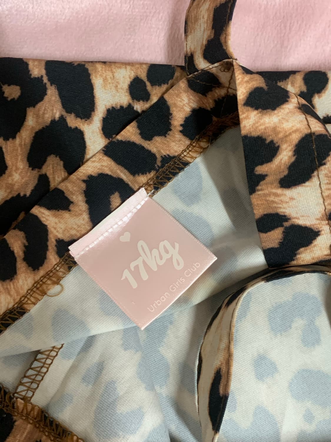 레오파드 에코백 상품이미지2