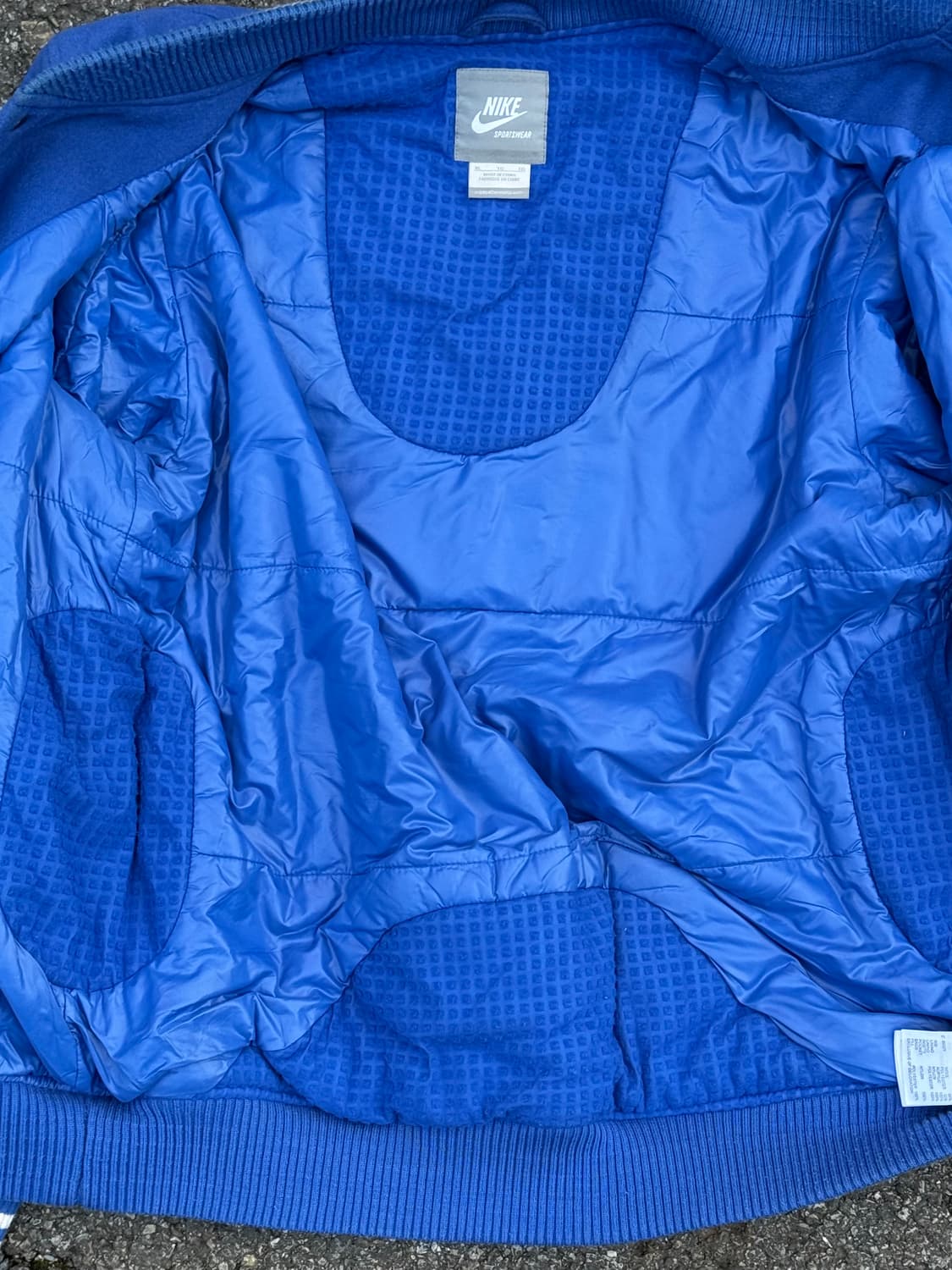 나이키 브라질 축구협회 레더패치 바시티 자켓  상품이미지5