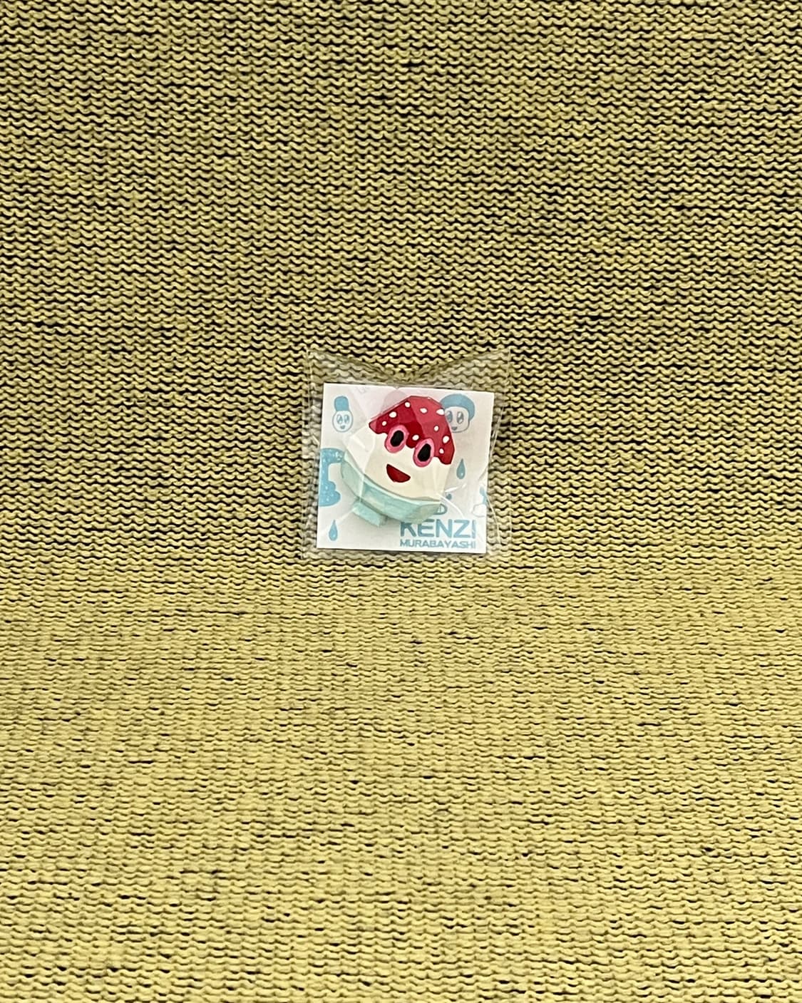 [켄지 무라바야시] 빙수 핀뱃지 핸드메이드 우드카빙  상품이미지1