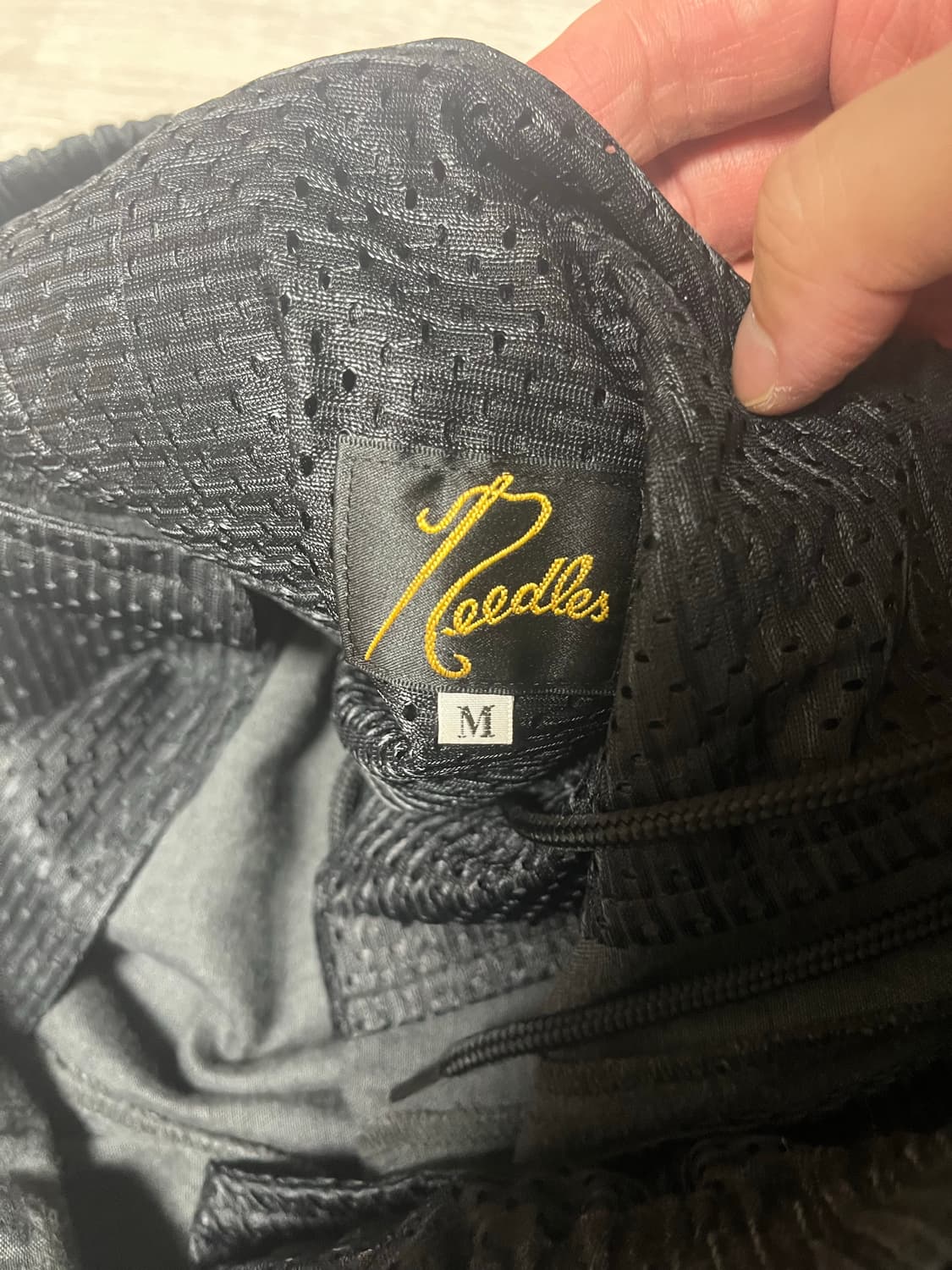 M)니들스X스튜디오스 스트레이트 데님트랙팬츠 상품이미지3