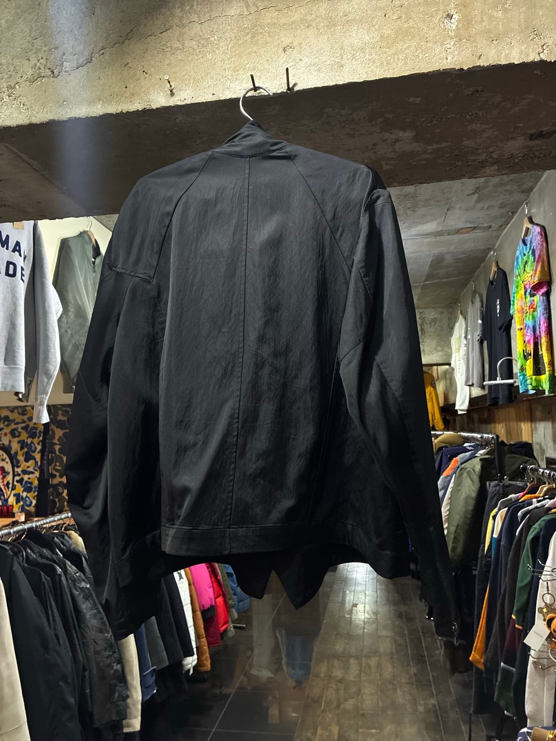 Julius 23ss 율리우스 사선 오버핏 하이넥 자켓 상품이미지6