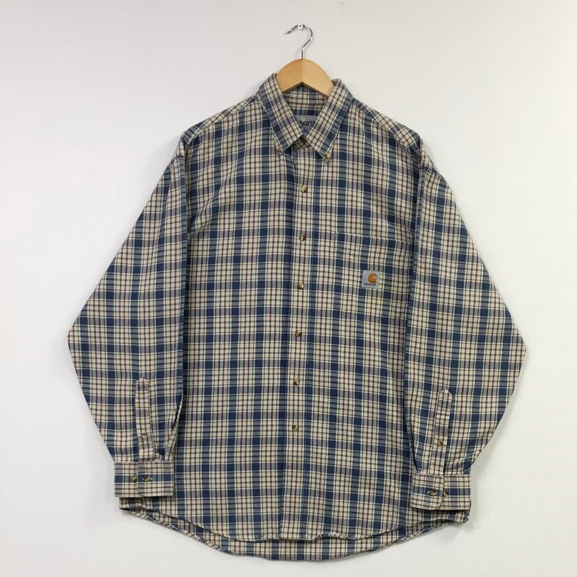 XL 칼하트 체크 워크 셔츠 상품이미지2