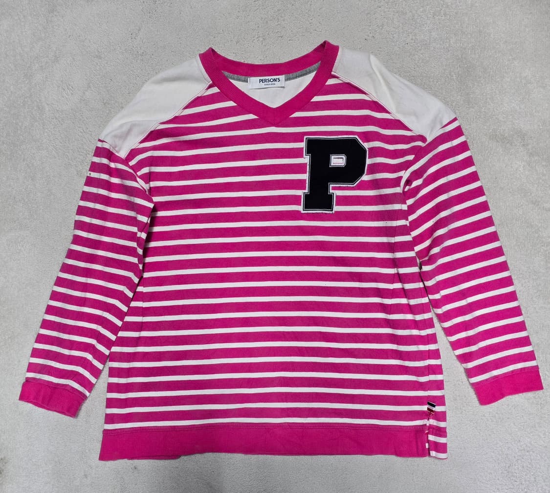 Person's 퍼슨스 스트라이프 롱슬리브 상품이미지1